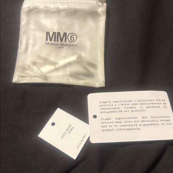 Maison Martin Margiela Silver Number barrette main image 8